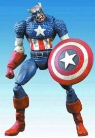 zombie captain america statue