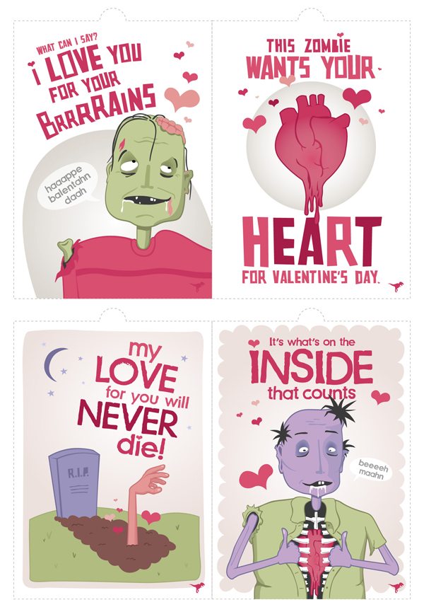 Free Zombie Valentines BuyZombie