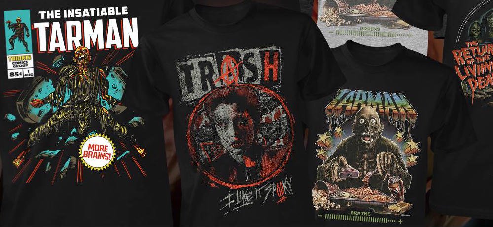 New Shirt Designs for Fright Rags’ ‘The Return of the Living Dead ...